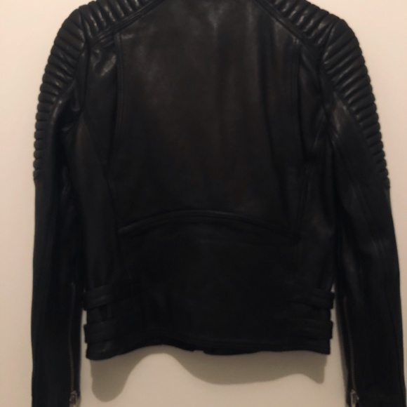 Shandro Leather Biker Jacket - Picture 2 of 6